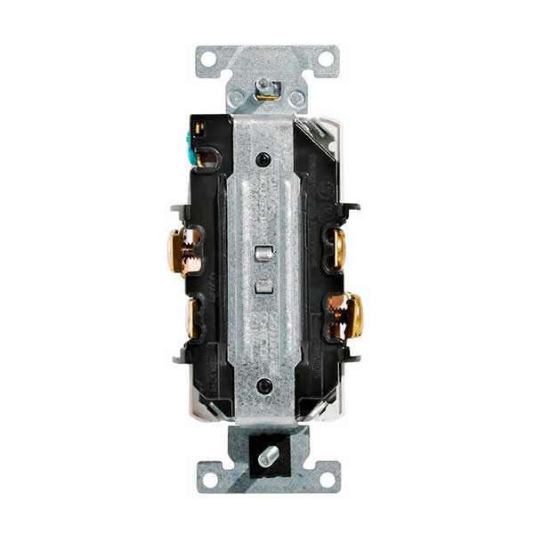 Toma 15A 125V 1F+N+T Doble Polo Tierra Aislado Leviton Grado Industrial - Image 2